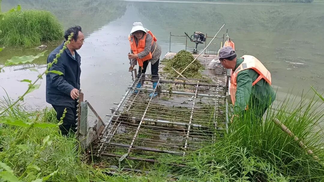 2026年5月22日，四川大瓦山国家湿地公园管护站组织开展大天池环境卫生整治工作。